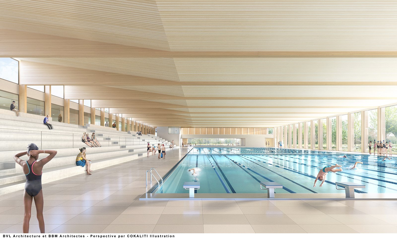 Construction d’une piscine olympique métropolitaine - Ville de Rezé