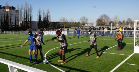 Le terrain de cécifoot inauguré