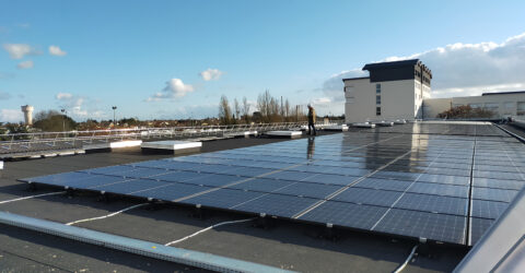 Solaire, la Halle de la Trocardière rayonne