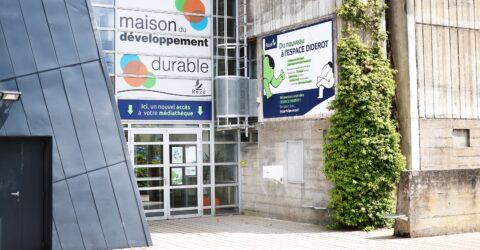La médiathèque Diderot et la Maison du développement durable fusionnent pour devenir l’Espace Diderot