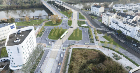 Prolongement du chronobus C9 : travaux en cours place Sarrail 